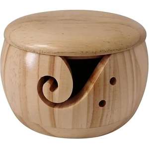 ชามไหมพรมทำด้วยมือขนาดใหญ่พร้อมตะขอถักโครเชต์เครื่องมือจัดเก็บไหมพรมที่ทำขึ้นอย่างสวยงามของขวัญที่สมบูรณ์แบบสำหรับคุณแม่ - Product Image 5