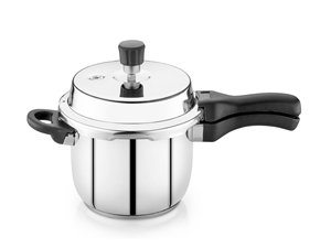 Ensemble d'autocuiseur en acier inoxydable à trois plis robuste pour un usage commercial domestique multi-capacité (2-10L) compatible avec l'induction de gaz - Product Image 6