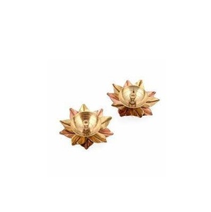 Meilleure vente pur laiton Lotus Design fer feuille Diya jaune couleur poudre enduit velours boîte-cadeau meilleure vente cadeau pour Diwali - Product Image 6