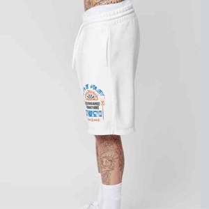 Pantalones cortos de playa de secado rápido con estampado de cintura elástica al por mayor, pantalones cortos personalizados para correr para hombre - Product Image 4