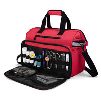 Sac de médecin HAIDYS CONTINENTAL, organiseur médical, pochette rembourrée pour ordinateur portable, sacs d'infirmière tendance, sac de voyage pour hôpital, matériau Oxford, résistant à l'eau