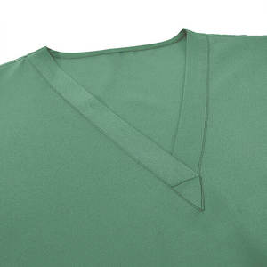 Nueva llegada diseño personalizado Hospital ropa de trabajo conjuntos de alta calidad Jersey tela mejor nuevo estilo moda Hospital uniformes - Product Image 2