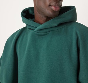 OEM Manufacturer's Heavyweight Cotton <b>Men's</b> Oversized <b>Hoodie</b> Custom Winter Season Sweatshirt - Product Image 3