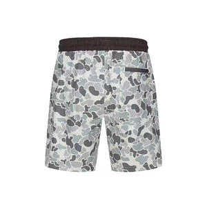 Hot Selling <b>Men's</b> 100% Cotton Casual Swin <b>Shorts</b> Quick Dry With Solid <b>Pattern</b> Eco-Friendly Digital Printing-Low Price! - Product Image 3
