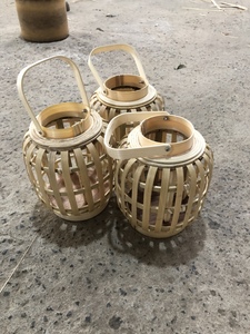 Wholesale Bamboo <b>Wall</b> Lamp Handicraft Traditional Design LED Warm White Eco-friendly Fast Delivery Best Price <b>Dimmable</b> 2-Year - Product Image 2