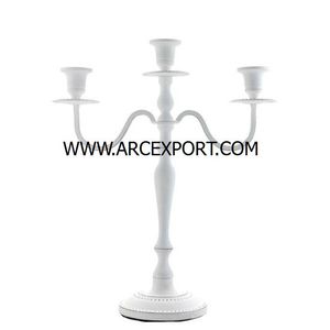 Candelabro de centro de mesa brillante chapado en oro antiguo para candelabros de decoración de boda de gran venta candelabro de 5 brazos para la mejor venta - Product Image 5