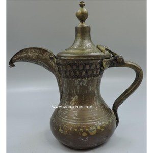Large Selling Antique Dallah Admirable Design <b>Tea</b> <b>Pots</b> Wholesale Coffee <b>Pot</b> Superior Quality Tabletop Metal Arabian Dallah - Product Image 3