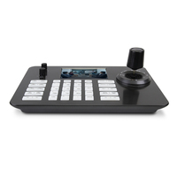 Clavier réseau avec joystick 4D, contrôleur de clavier réseau prenant en charge le PoE pour caméra de sécurité IP PTZ H.265 H.264, caméra dôme rapide SKB-N407