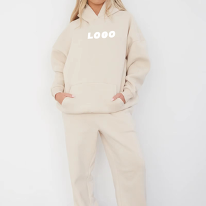 Sudadera con Capucha de Algodón 100% para Mujer, Estilo Casual, Ajuste Regular, Tallas Grandes, con Logotipo Personalizado, Servicio OEM - Product Image 3