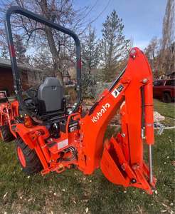 Contractor Choice Kubota BX23S Diesel Utility Tractor Loader Backhoe 4WD Heavy Duty Hydraulic Farm Landscaping Construction Use - Product Image 1