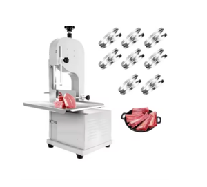 Sierra Eléctrica para Huesos de Carnicería, Nueva, Totalmente Automática, Cuchilla de Acero Inoxidable, Grosor Ajustable, Alta Capacidad, para Carne Congelada - Product Image 1