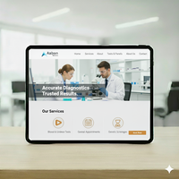 Servicios de diseño de sitios web de laboratorio de diagnóstico Agencia de desarrollo web calificada que ofrece soluciones de atención médica asequibles y confiables
