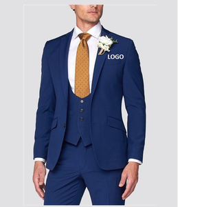 Trajes de Novio Personalizados para Hombre, Traje de Boda Transpirable, Blazer Casual de Pakistán con Logotipo en la Parte Delantera, Última Moda en Ropa de Novio - Product Image 1