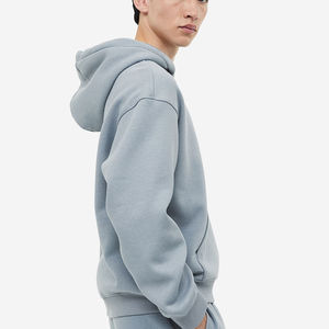 Conjunto de sudaderas con capucha para hombre con impresión personalizada de alta calidad, sudaderas con capucha Unisex, chándal con logotipo personalizado, sudaderas lisas para hombre - Product Image 4