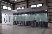 Cabine de ponçage, Station de préparation automobile, Salle de ponçage industrielle, Cabine de peinture gonflable, Cabina De Pintura Automotriz, Peinture de carrosserie