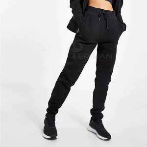 Pantalon de travail décontracté à quantité minimale de commande basse pour femmes en coton pantalon taille moyenne droite pour l'extérieur pantalon pour femmes - Product Image 2