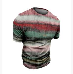 2026 Wholesale Multi Color <b>Patchwork</b> Factory Men's T <b>Shirt</b> Custom Logo Two Colors Men Tee <b>Shirts</b> Man T-<b>shirt</b> Spring Clothing - Product Image 2