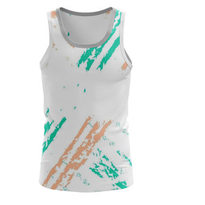 High Quality Women Sublimation Polyester Tank <b>Top</b> US Sizes Solid Color Racer Back Blank Tank <b>Top</b> to Custom Printing - Product Image 1