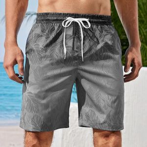 Pantalones cortos casuales de pierna recta para hombre con impresión 3D y cordón para SportsBeach DDP envío - Product Image 4