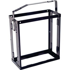 Support pour bidon VALPRO noir jais RAL 9005, 2,87 kg, longueur 377 mm, largeur 174 mm, hauteur 485 mm, étagère de rangement - Product Image 1