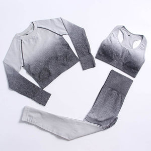 Conjunto de Yoga para Mujer de Alta Calidad 2026, Secado Rápido y Transpirable, Diseño de Logotipo Personalizado, Patrón Sólido, Talla Grande, Nuevo Lanzamiento - Product Image 5