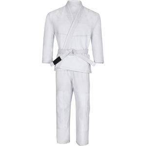 Uniforme de Jiu Jitsu Brasileño Unisex de Algodón de Alta Calidad Casual Transpirable Peso Pesado Artes Marciales Desgaste Logotipo Personalizado OEM Disponible - Product Image 3