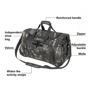 Bolsa de Gimnasio de Gran Capacidad para Uso en Exteriores, Diseño Personalizado, Hecha en Pakistán, de Alta Calidad - Product Image 4