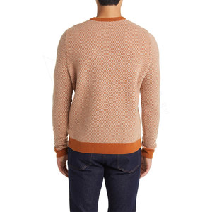 Mode col rond hiver conception personnalisé respirant pull tricot pull hommes chandails 2024 - Product Image 5