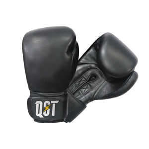 Boxing MMA Training Gloves Real Leather Breathable <b>for</b> Closure Hook-and-Loop Wrist High Quality <b>for</b> Men & Women Custom OEM - Product Image 4