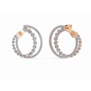 Exclusivos Aros de Oro de 14 Quilates con Diamantes Brillantes de Cásiopea, Corte Redondo, Joyería Cultivada en Laboratorio, Venta al por Mayor, Proveedor OEM - Product Image 5