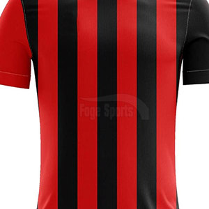 Camiseta de fútbol hecha en fábrica, camiseta de fútbol ligera teñida lisa, camiseta de fútbol al por mayor - Product Image 3