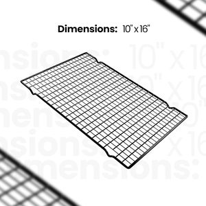 Bastidores de refrigeración de acero de silicona duraderos y versátiles accesorio de cocina antiadherente para hornear y cocinar platos y sartenes para hornear - Product Image 4
