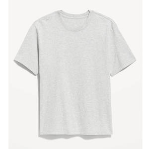 100% algodón a granel Unisex verano algodón camiseta venta al por mayor en blanco de alta calidad camiseta para hombres - Product Image 1