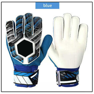 High Quality Professional Goalkeeper <b>Gloves</b> Excellent Finger Protection Leather Material Waterproof Breathable Adjustable Wrist - Product Image 2