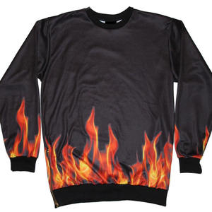 Pull d'hiver personnalisé pour homme, col rond, sublimé, respirant, tricoté, motif dessin animé, anti-plis, tendance et décontracté - Product Image 1