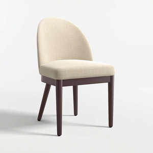 Modern Luxury Dining <b>Wooden</b> <b>Chair</b> Strong Fabric for Home Restaurant Hotel School Mall Villa Entry Leisure Japanese Style - Product Image 1