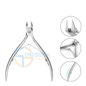 Coupe-cuticules professionnel en acier inoxydable pour les soins personnels des doigts et des orteils - Product Image 2