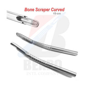 Grattoir d'os d'implant dentaire de qualité supérieure pour la greffe osseuse Matériau d'outil chirurgical dentaire durable Acier inoxydable - Product Image 5