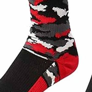 Calcetines de fútbol de algodón de alta calidad para hombres con logotipo personalizado antideslizante en la parte inferior para deportes juveniles hechos por Dress Sports - Product Image 3