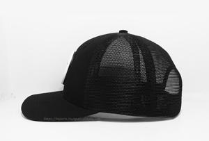 Casquette camionneur en coton à profil moyen avec écusson en caoutchouc avec logo personnalisé, tenue quotidienne vintage et décontractée pour tous, couvre-chef fabriqué au Vietnam - Product Image 3