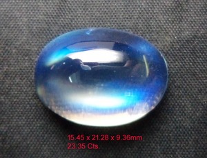 Tamaño calibrado de Grado Superior Cabujón ovalado liso Corte Precioso Arco Iris Piedra preciosa Piedra lunar Disponible para exportar a precios a granel OEM - Product Image 3