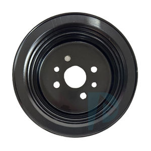 Poulie de pompe à eau haute qualité 1-13641196-0 1136411960 pour 6BG1 - Pièce d'origine à double fente pour moteur diesel d'excavatrice - Product Image 3
