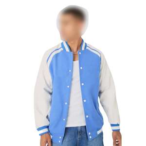 Chaqueta para Hombre, Estilo Urbano, Forro Acolchado, Chaqueta de Lona Cálida con Parches para Todas las Tallas, Temporada de Primavera - Product Image 2