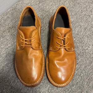 Chaussures habillées en cuir de vachette durable pour hommes, chaussures de ville formelles, semelle résistante à l'usure pour le bureau et les trajets quotidiens - Product Image 1