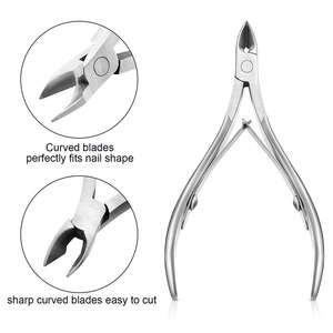 Coupe-cuticules professionnel, outils de suppression des peaux mortes, pinces à ongles en acier inoxydable de qualité supérieure, Pakistan - Product Image 4