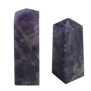 หินมีค่าสำหรับตกแต่งบ้านดีไซน์หอคอยสีดำธรรมชาติที่ดีที่สุด - Product Image 2