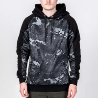 Sudadera con capucha de caza Durable manga larga Caza Sudadera con capucha Camuflaje Senderismo Caza al aire libre Hombres Jersey Sudadera con capucha cálida