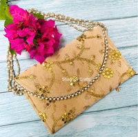 Sac à main brodé indien fait à la main pour femmes pour femme cadeau de retour de faveur de mariage beau sac brodé ethnique pour femmes