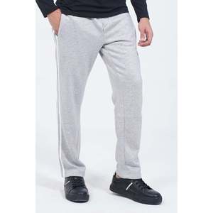 Pantalon de jogging en molleton pour homme AJIAD, 100 % coton, taille XL, style formel, couleur unie, avec logo personnalisable et bande latérale décorative - Product Image 1