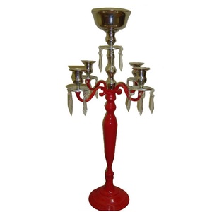 Accessoires pour hôtels et tables Candelabres célèbres pour la maison Bougeoir de finition antique décoratif avec hôtel de qualité durable - Product Image 6